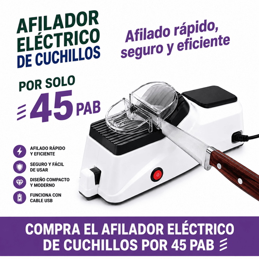¡Devuélvele el filo perfecto a tus cuchillos en segundos!