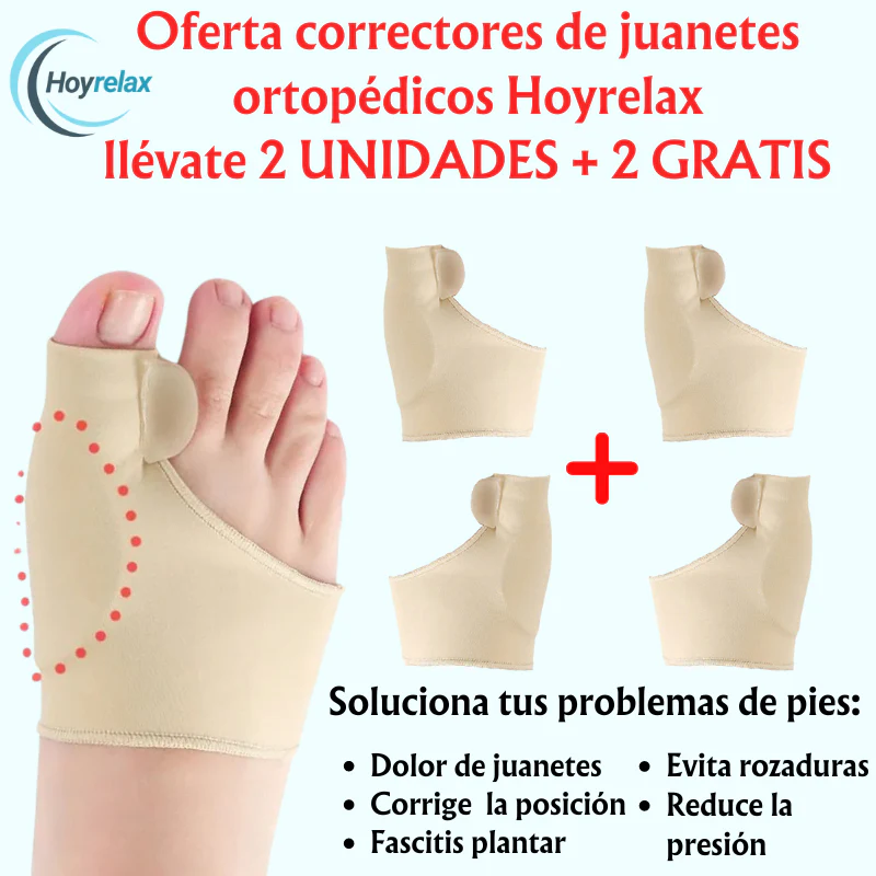 2 Correctores Hoyrelax más 2 Unidades gratuitas